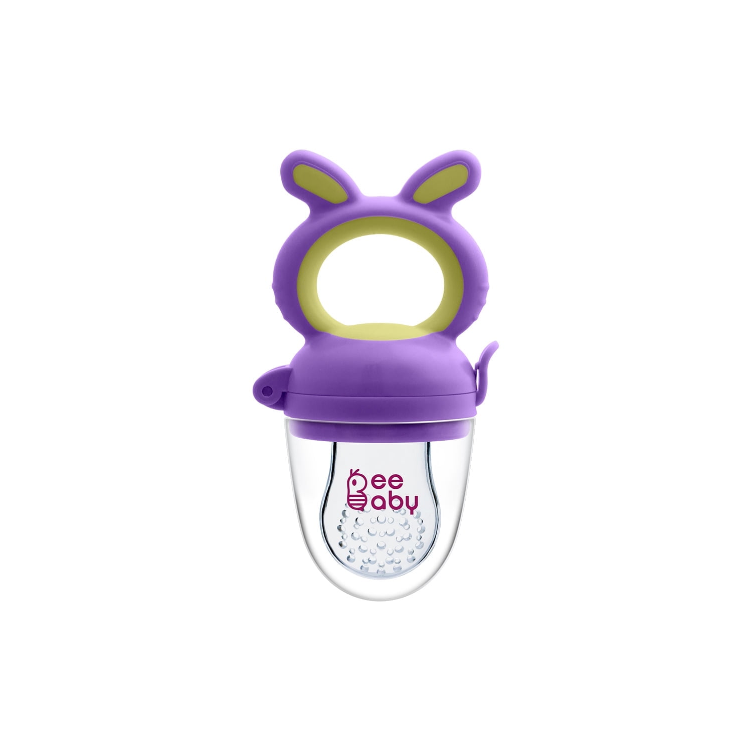 Purple BeeBaby Chewy silicone food nibbler